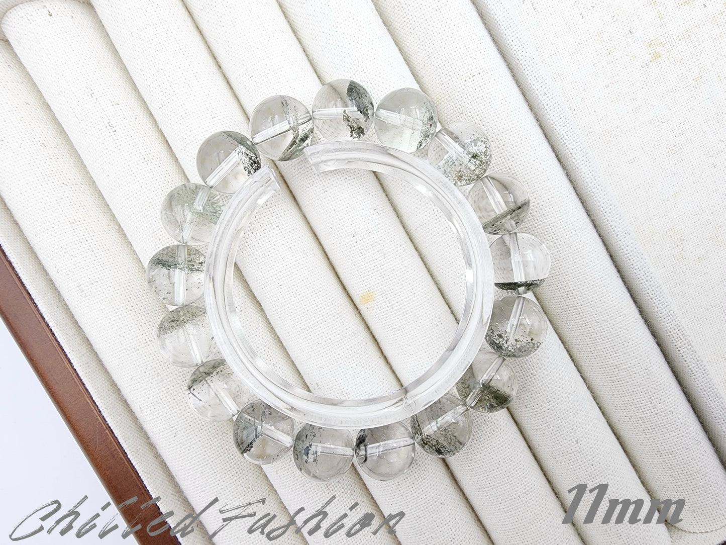 [Bracelet] Green Phantom Quartz Bracelet