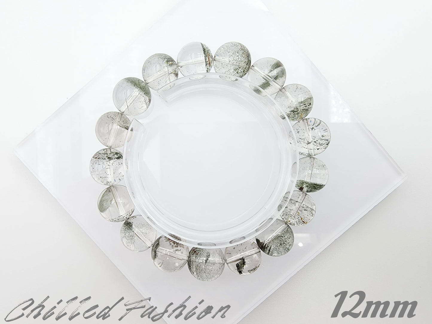 [Bracelet] Green Phantom Quartz Bracelet