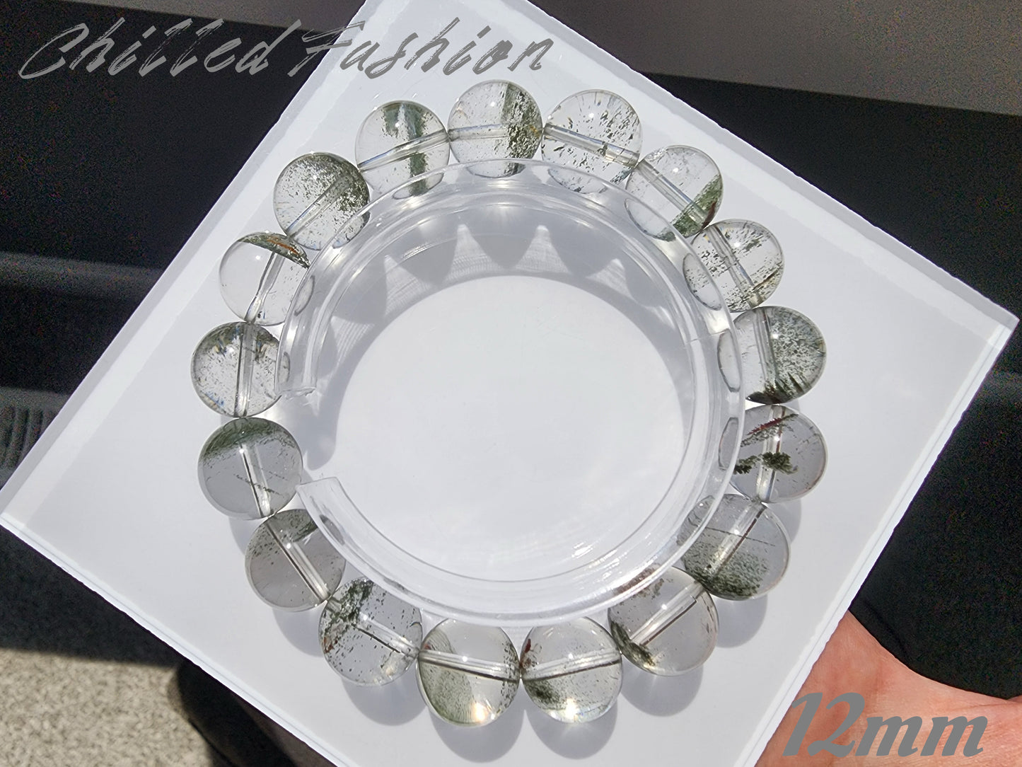 [Bracelet] Green Phantom Quartz Bracelet