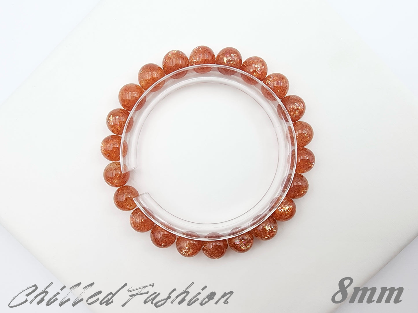 [Bracelet] Golden Sunstone Bracelet