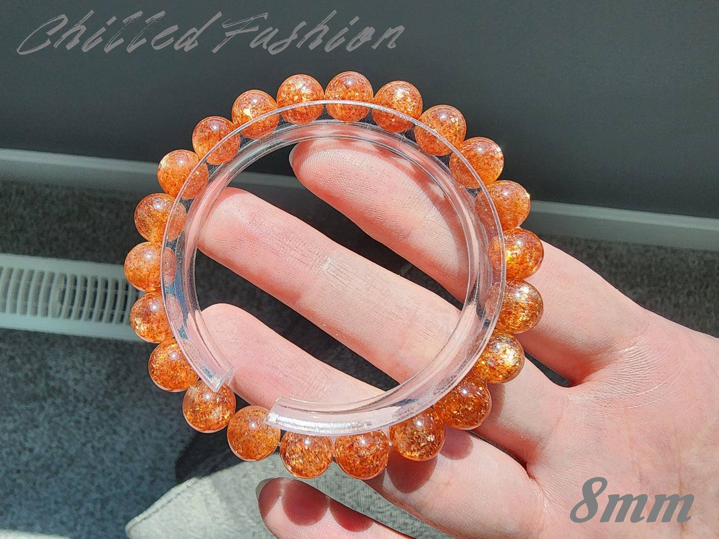 [Bracelet] Golden Sunstone Bracelet