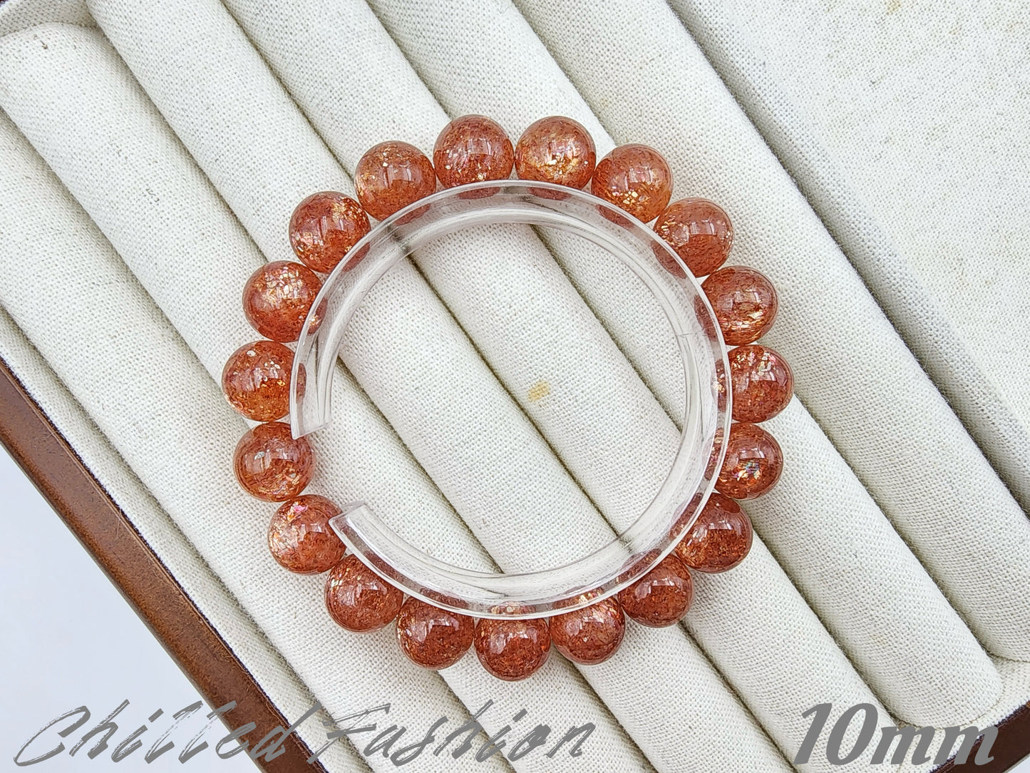 [Bracelet] Golden Sunstone Bracelet