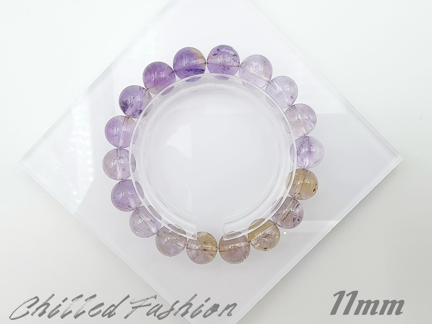 [Bracelet] Bolivian Amethyst Sunset Bracelet