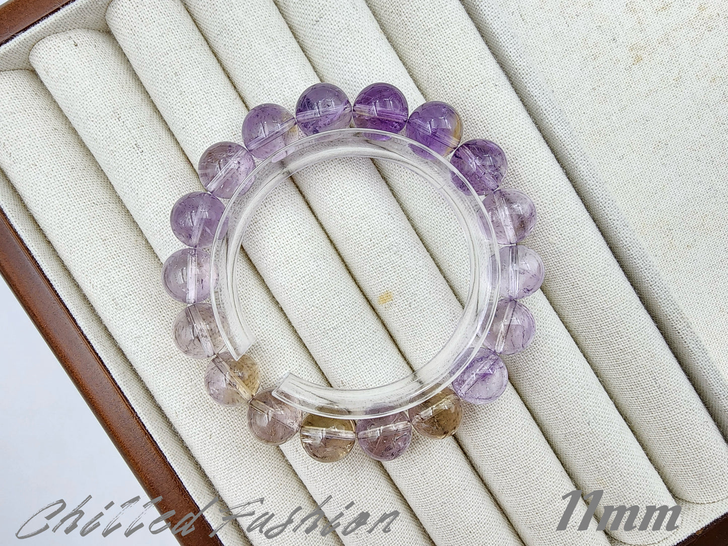 [Bracelet] Bolivian Amethyst Sunset Bracelet