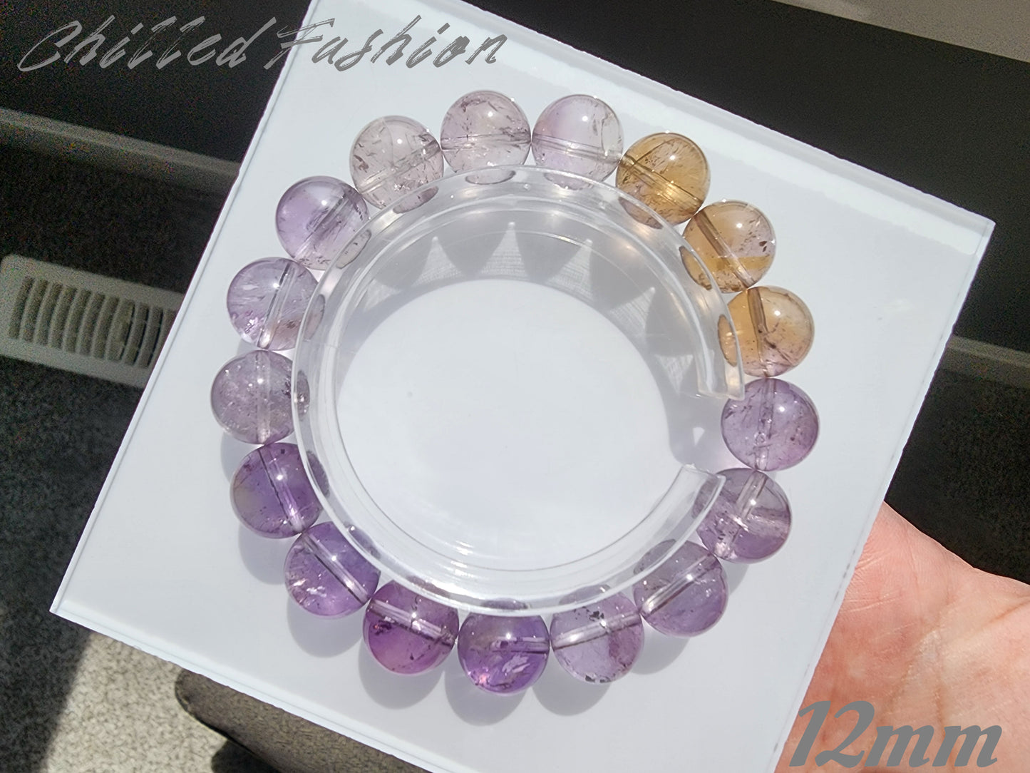 [Bracelet] Bolivian Amethyst Sunset Bracelet