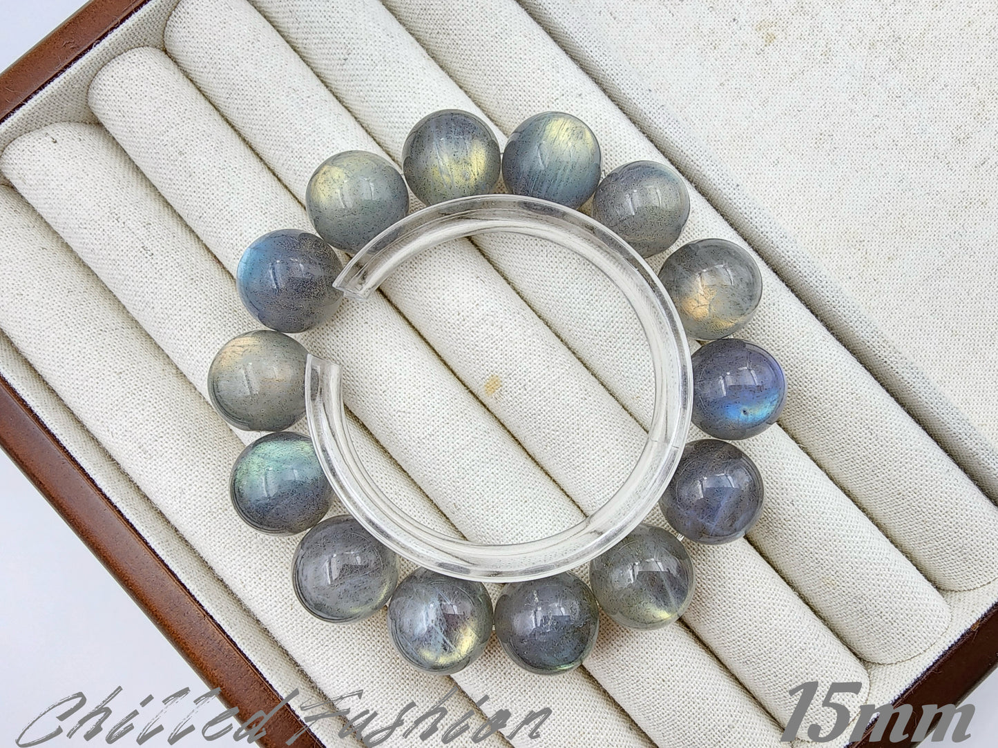 [Bracelet] Natural Labradorite Moonstone Bracelet