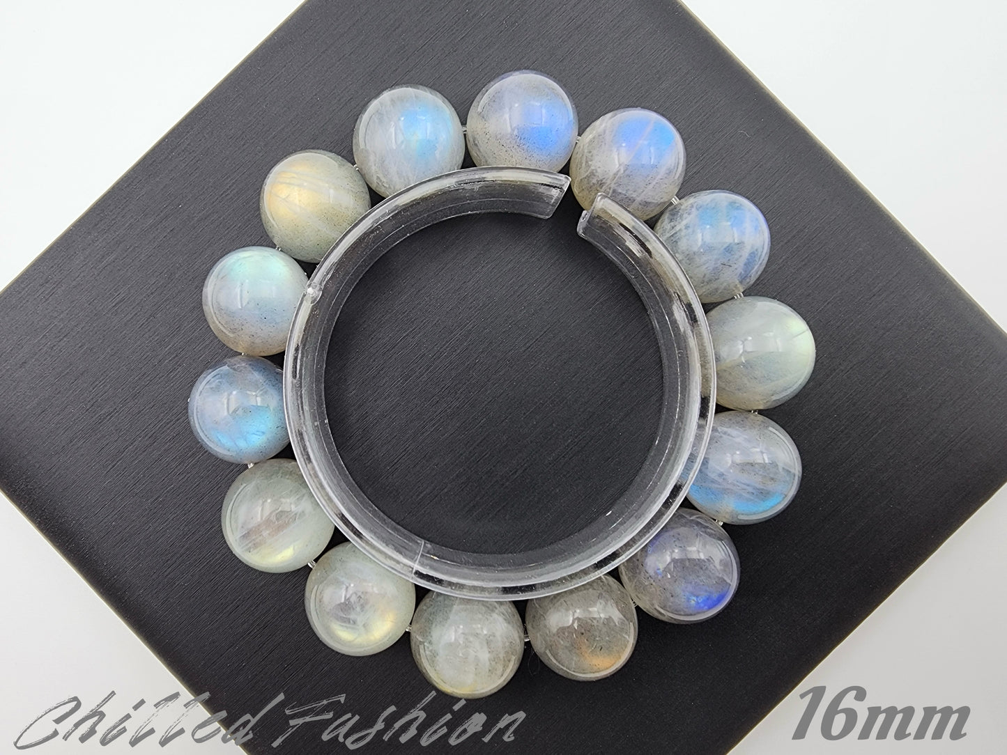 [Bracelet] Natural Labradorite Moonstone Bracelet