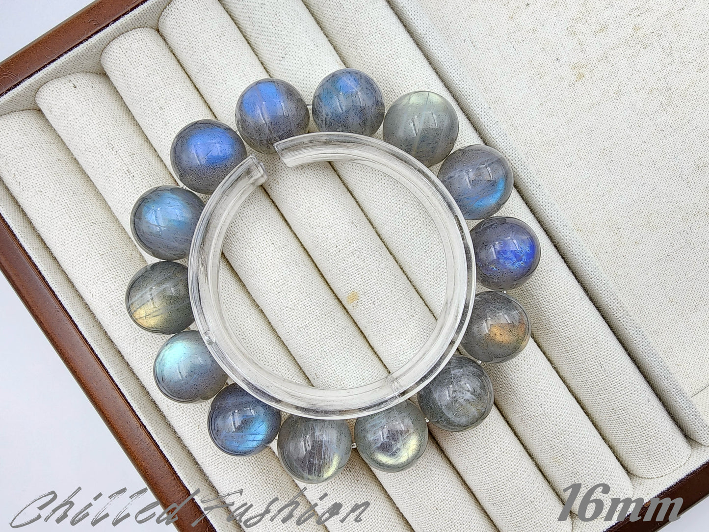 [Bracelet] Natural Labradorite Moonstone Bracelet