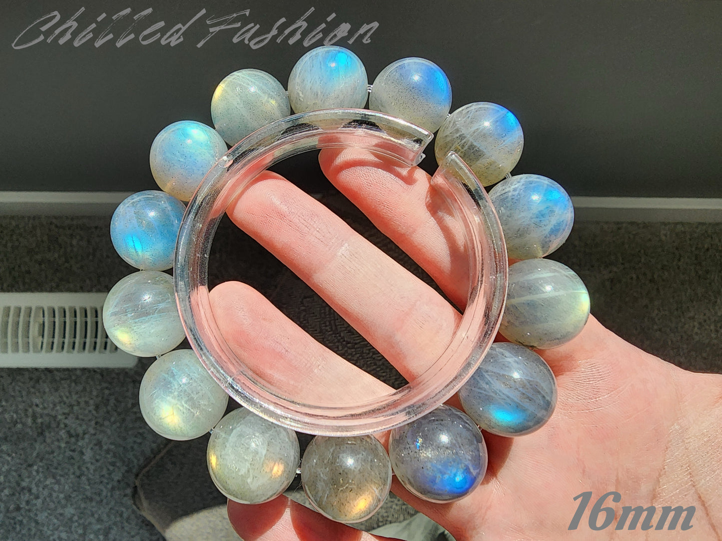 [Bracelet] Natural Labradorite Moonstone Bracelet