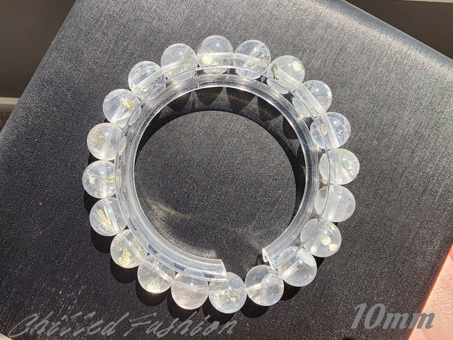 [Bracelet] Chalcopyrite Gemstone Bracelet