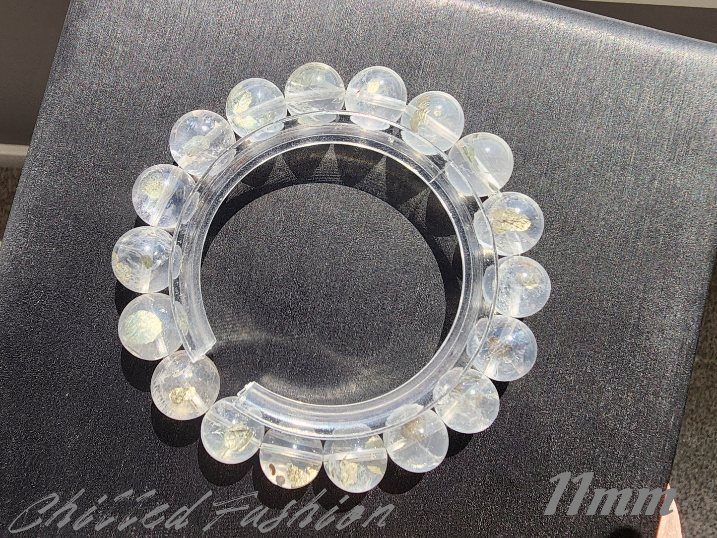 [Bracelet] Chalcopyrite Gemstone Bracelet
