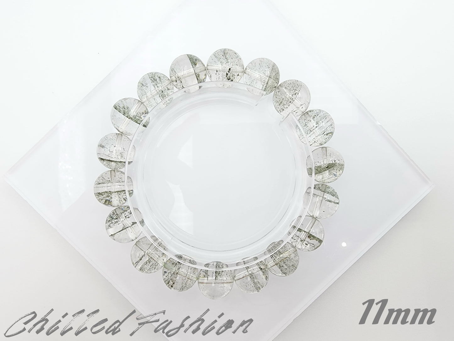 [Bracelet] Green Phantom Quartz Bracelet