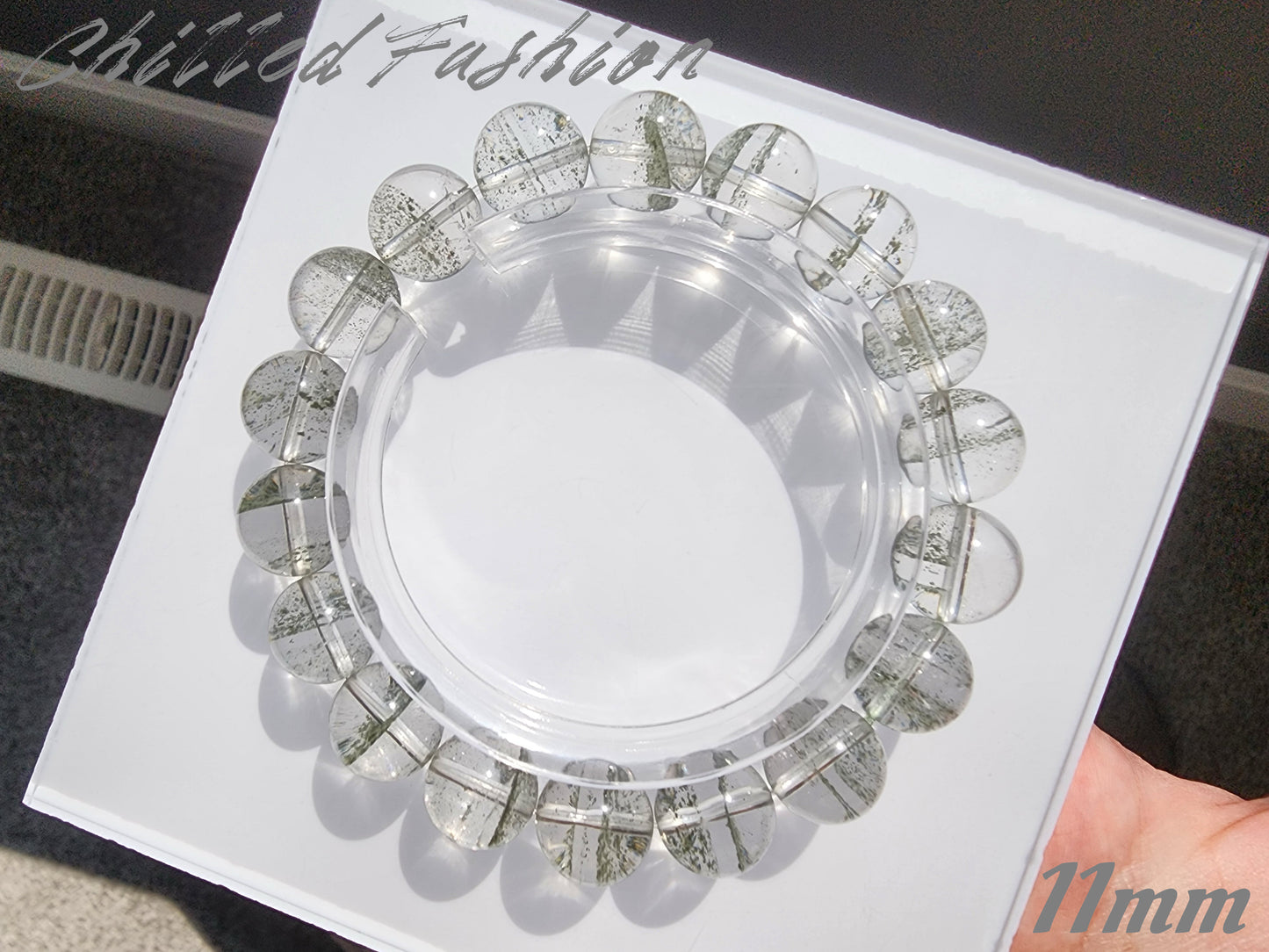 [Bracelet] Green Phantom Quartz Bracelet