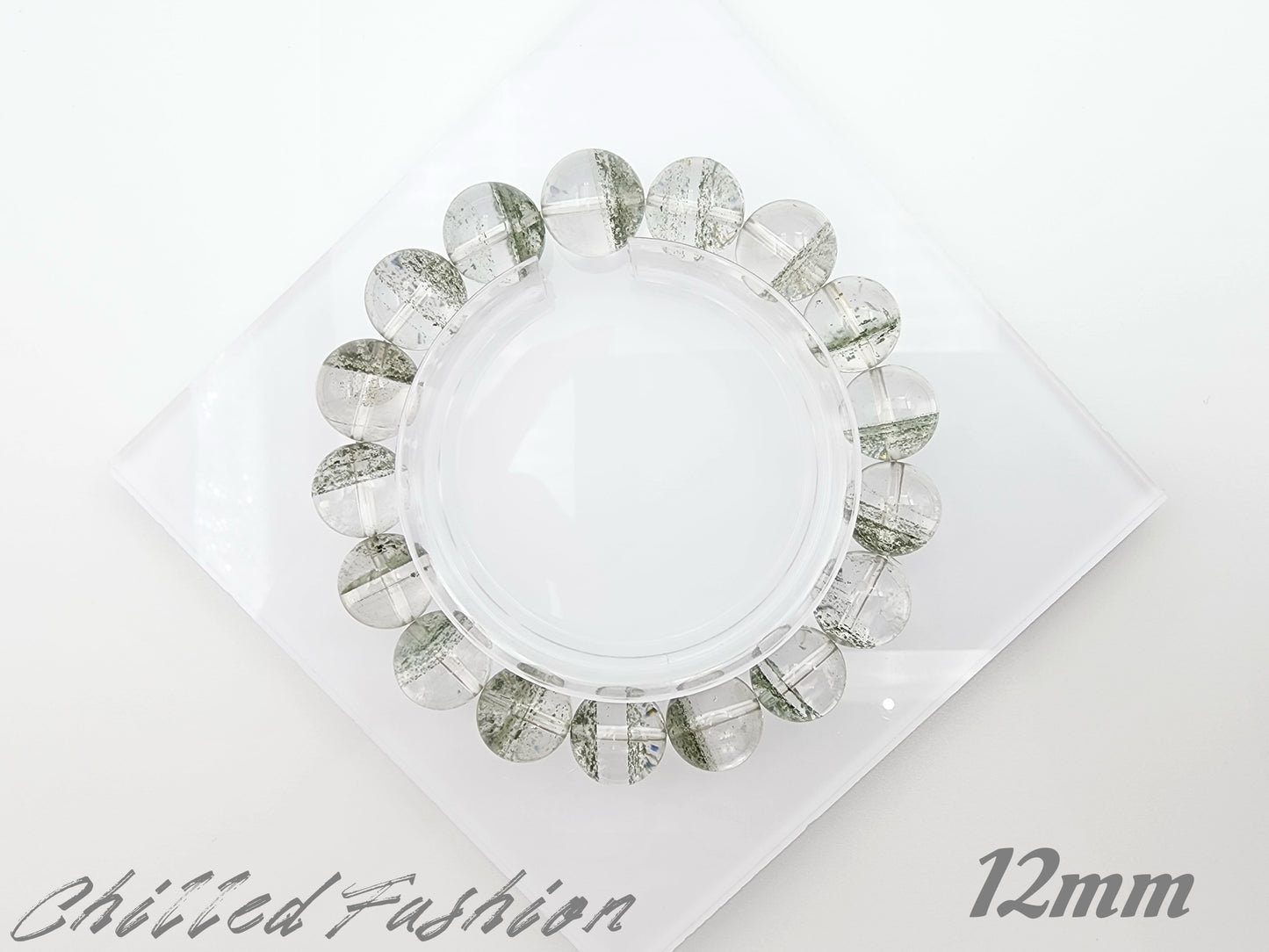 [Bracelet] Green Phantom Quartz Bracelet