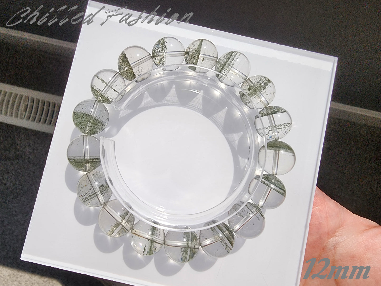 [Bracelet] Green Phantom Quartz Bracelet