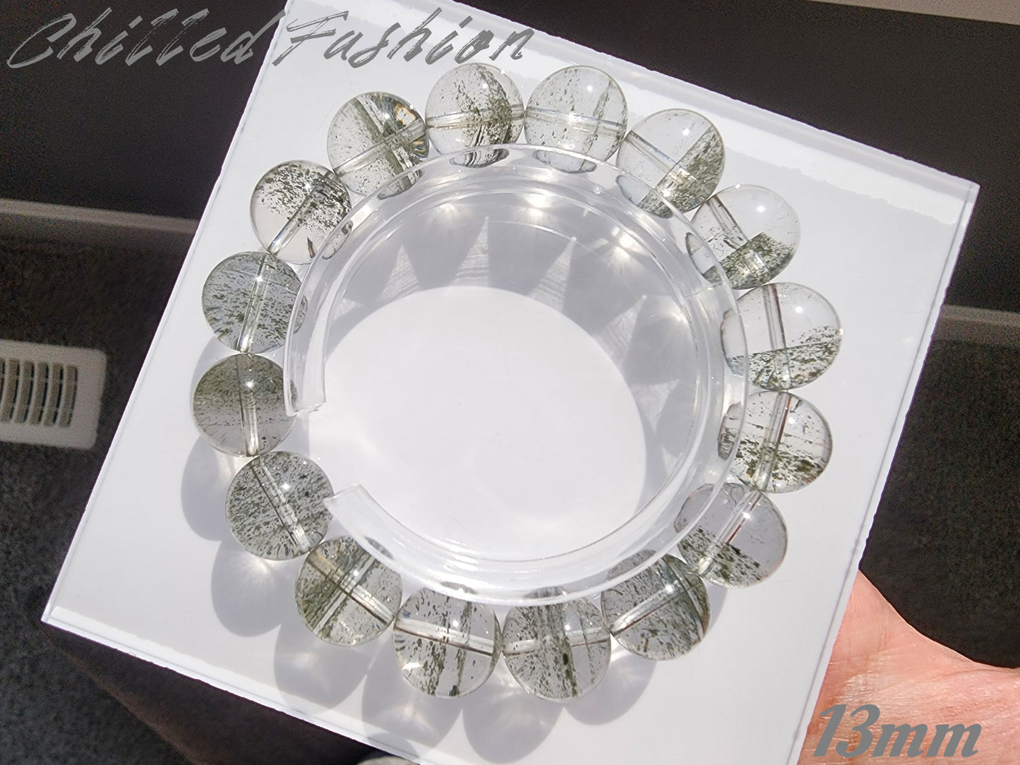 [Bracelet] Green Phantom Quartz Bracelet