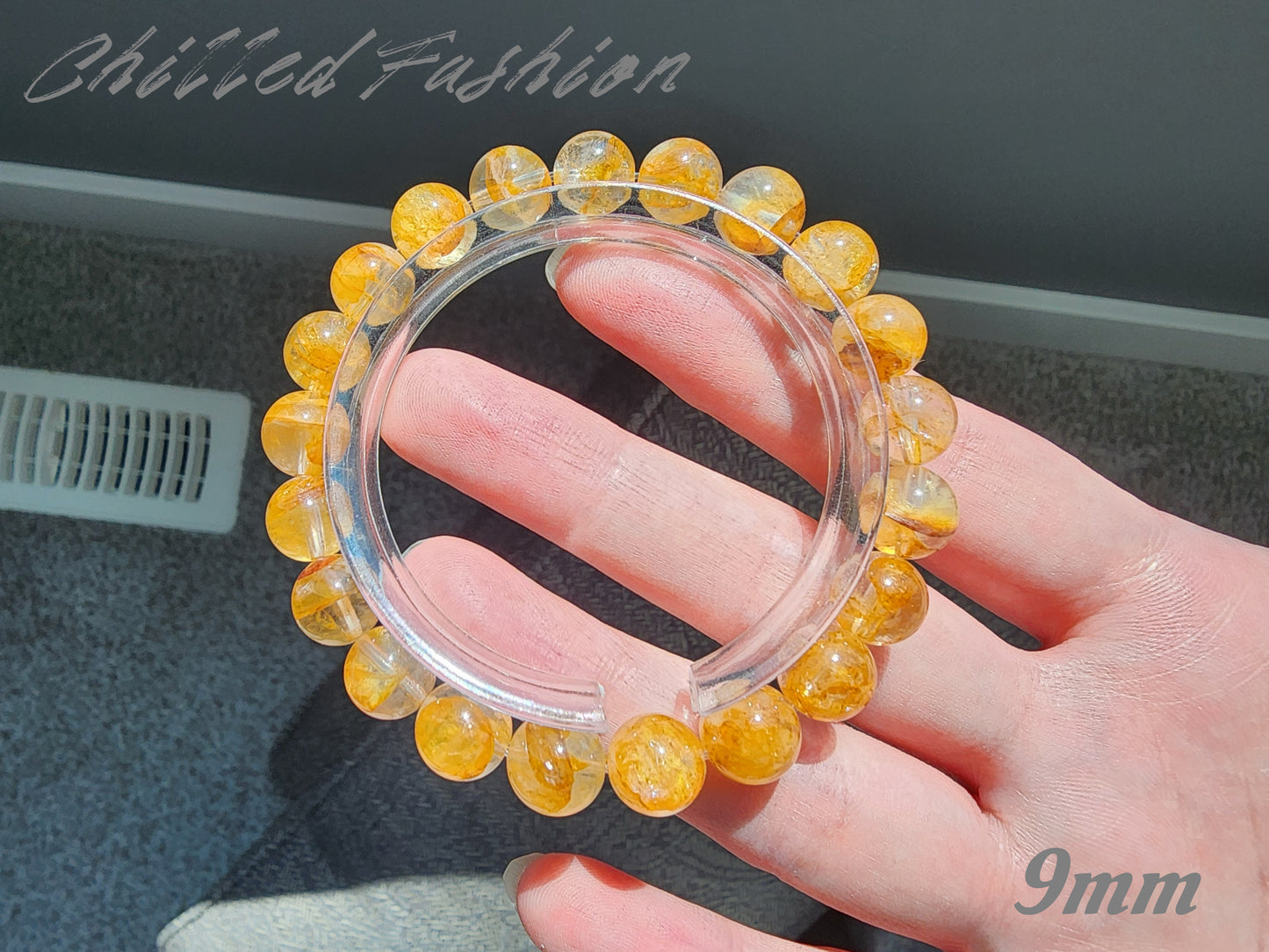 [Bracelet] Golden Healer Hematoid Quartz 蜜蜡胶花 Bracelet