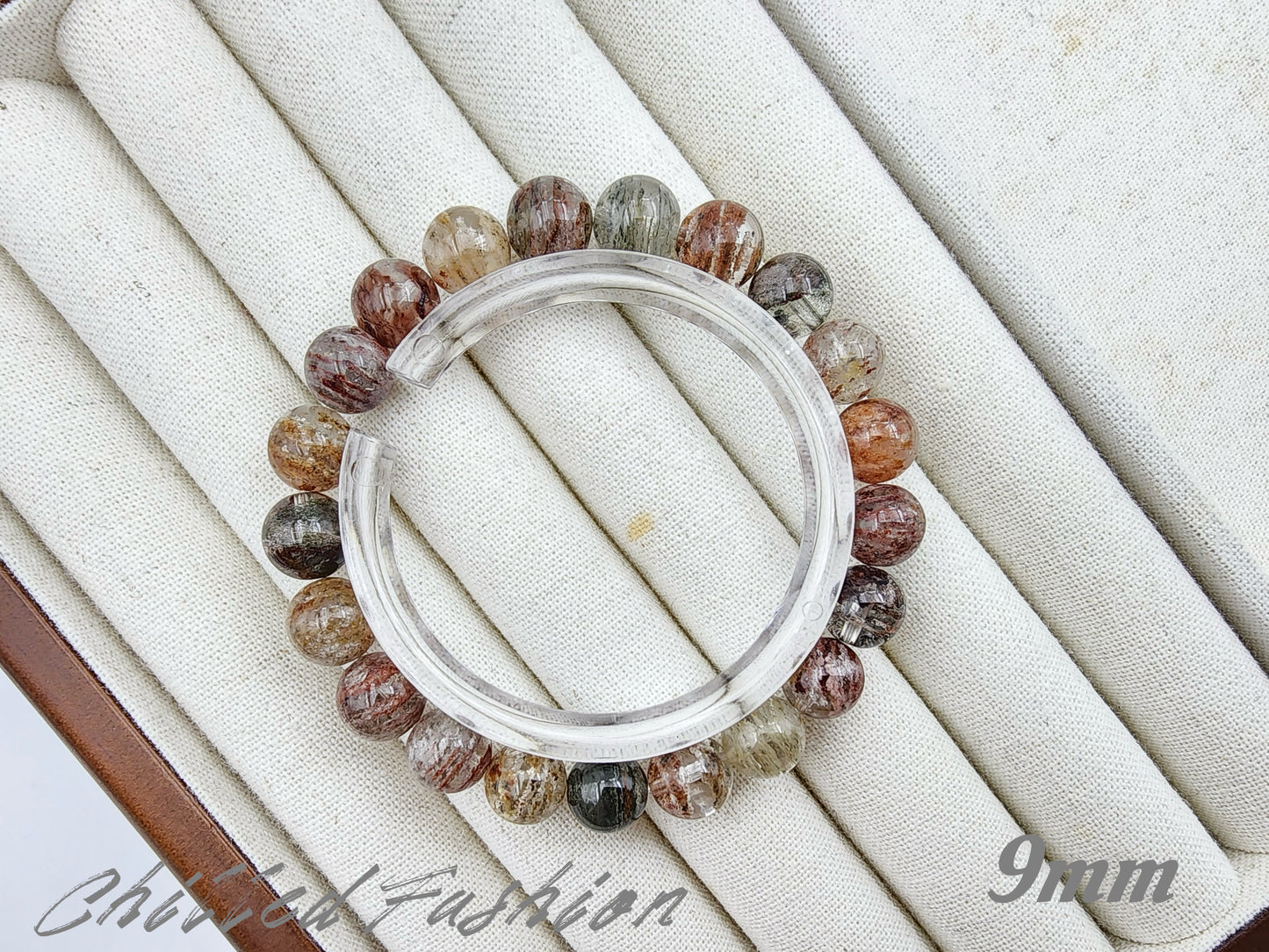 [Bracelet] Multi-Color Layered Phantom Quartz Bracelet