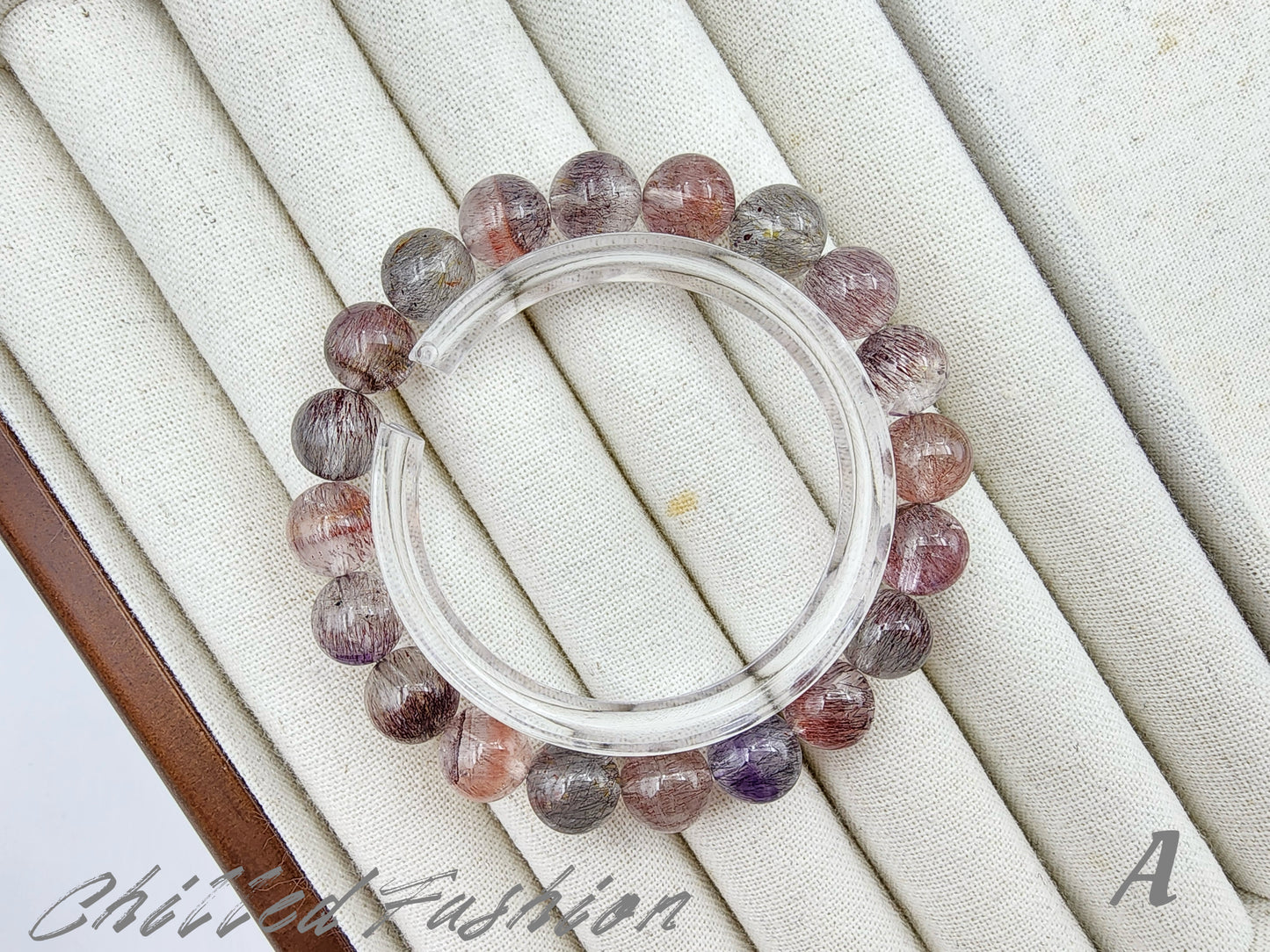 [Bracelet] 9mm Sacred Seven Vibes: Healing Crystal Bracelet with Super Seven 超七 Stones