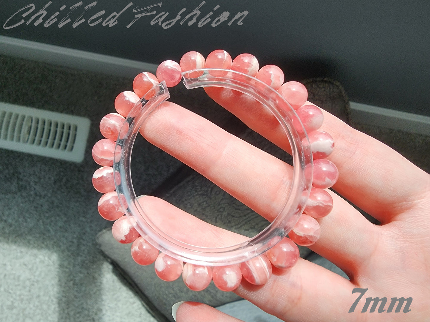 [Bracelet] Pink Rhodochrosite Bracelets
