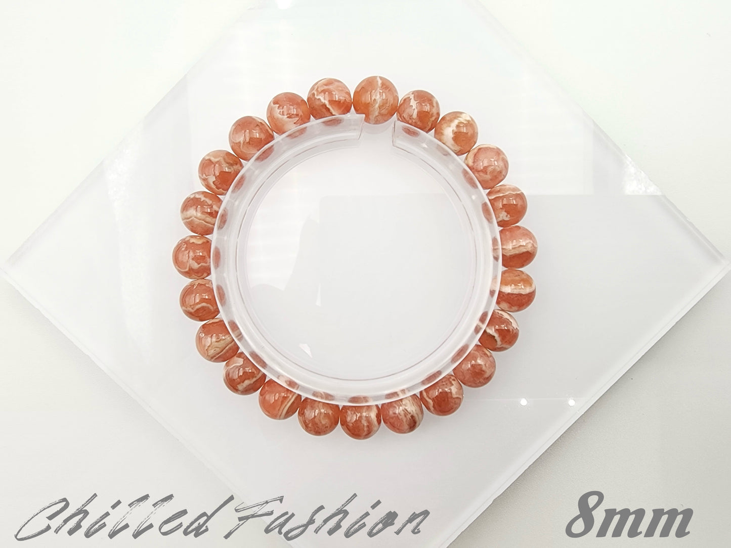 [Bracelet] Pink Rhodochrosite Bracelets
