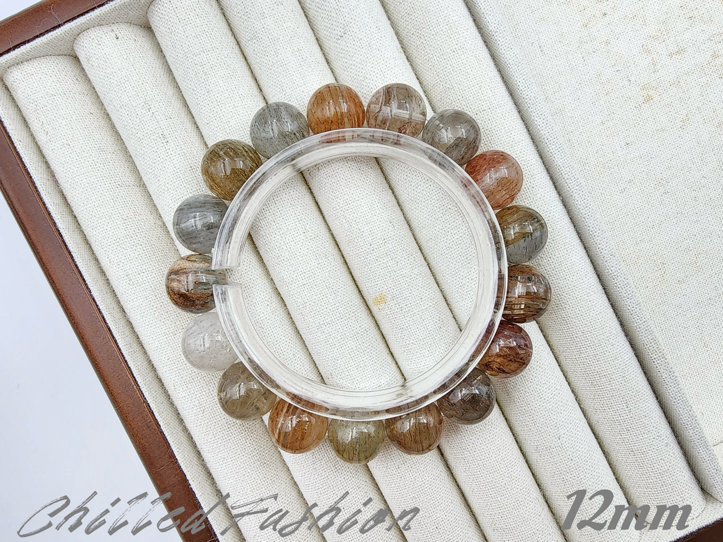 [Bracelet] Colorful Phantom Quartz Bracelet