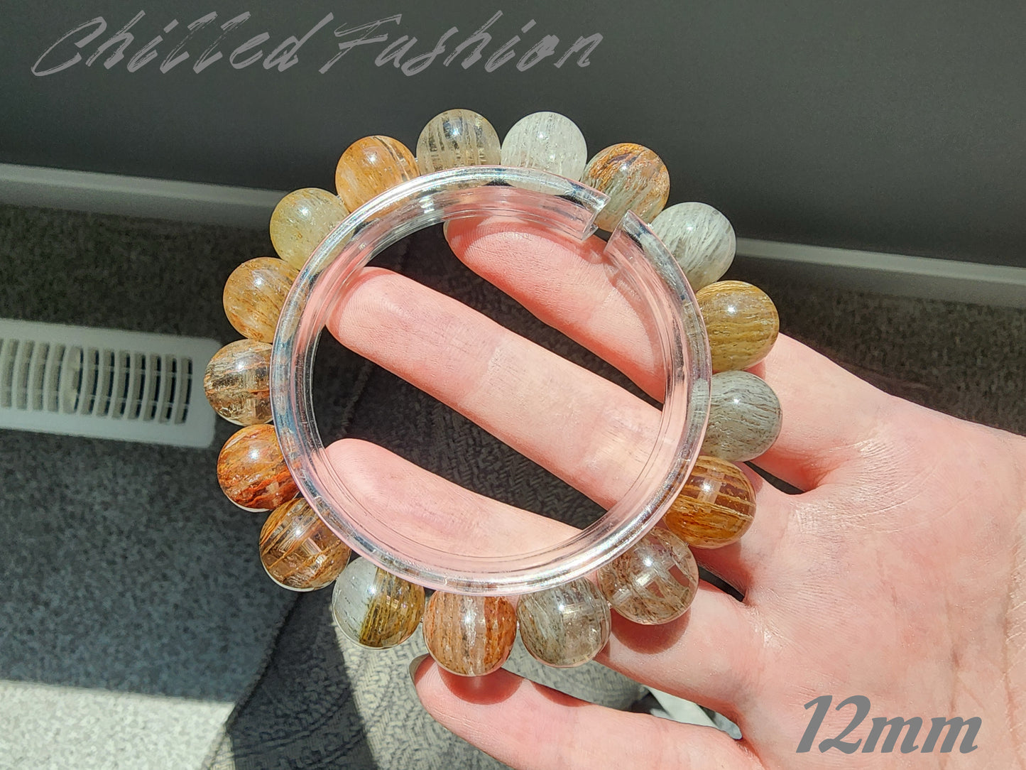 [Bracelet] Colorful Phantom Quartz Bracelet