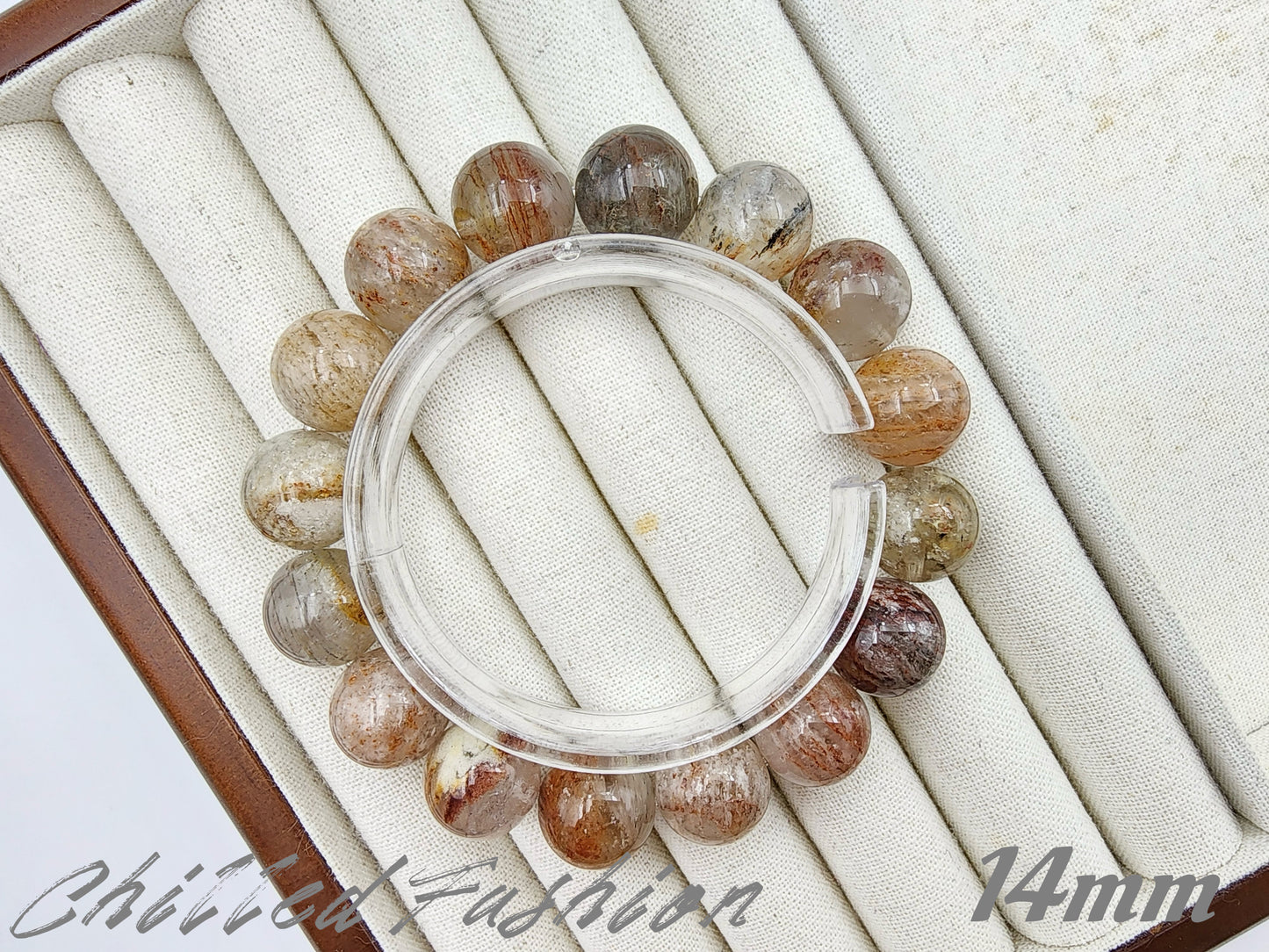 [Bracelet] Colorful Phantom Quartz Bracelet