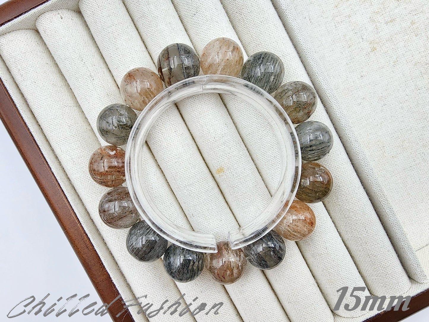 [Bracelet] Colorful Phantom Quartz Bracelet