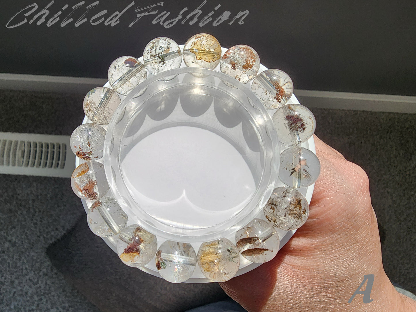 [Bracelet] 12mm Dreamland Phantom Quartz Bracelet