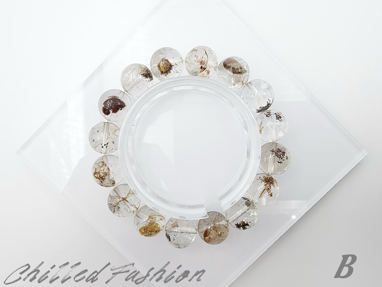 [Bracelet] 12mm Dreamland Phantom Quartz Bracelet