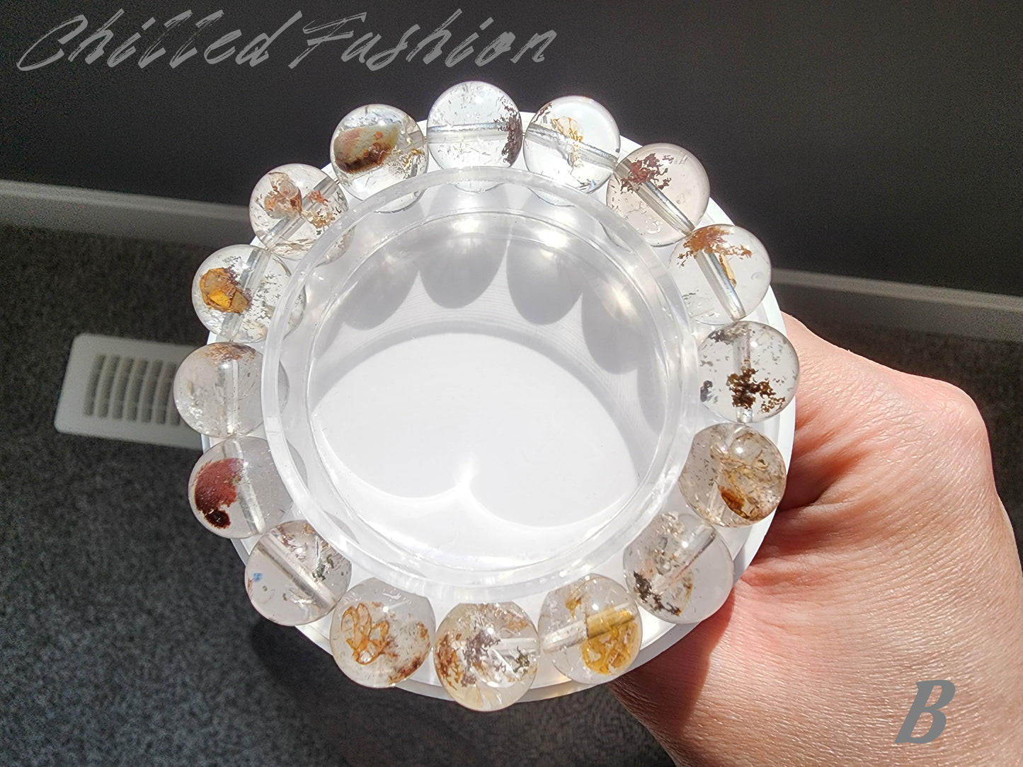 [Bracelet] 12mm Dreamland Phantom Quartz Bracelet