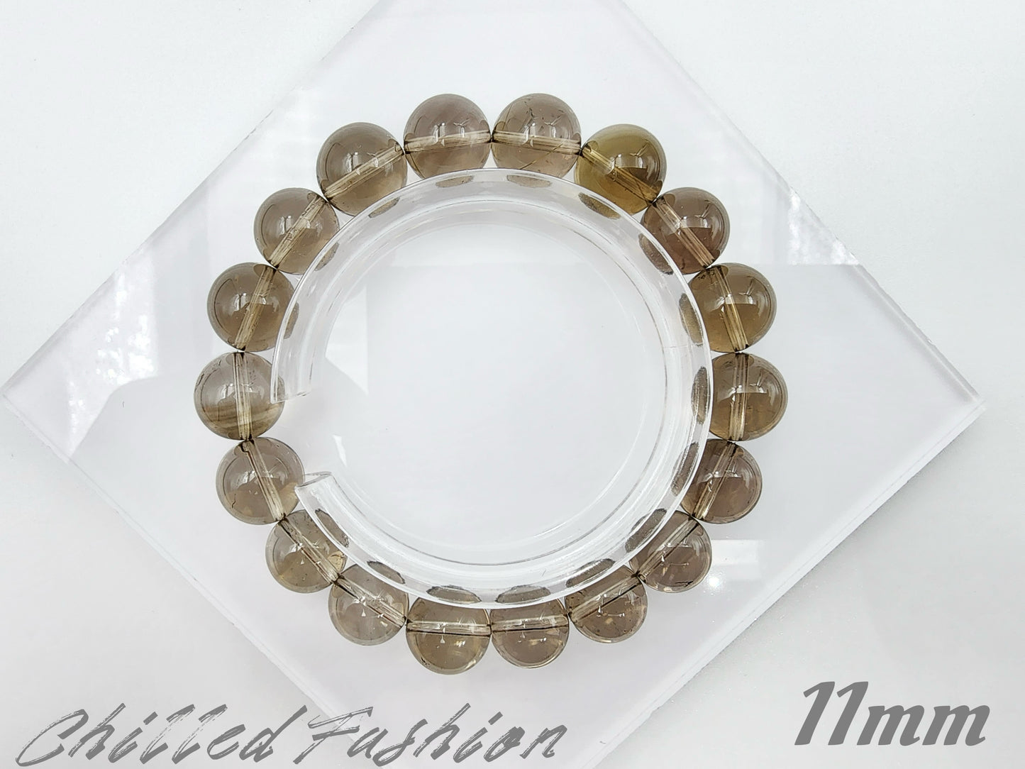 [Bracelet] Natural Smoky Quartz Bracelet