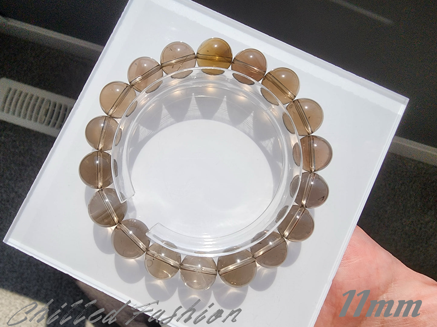 [Bracelet] Natural Smoky Quartz Bracelet