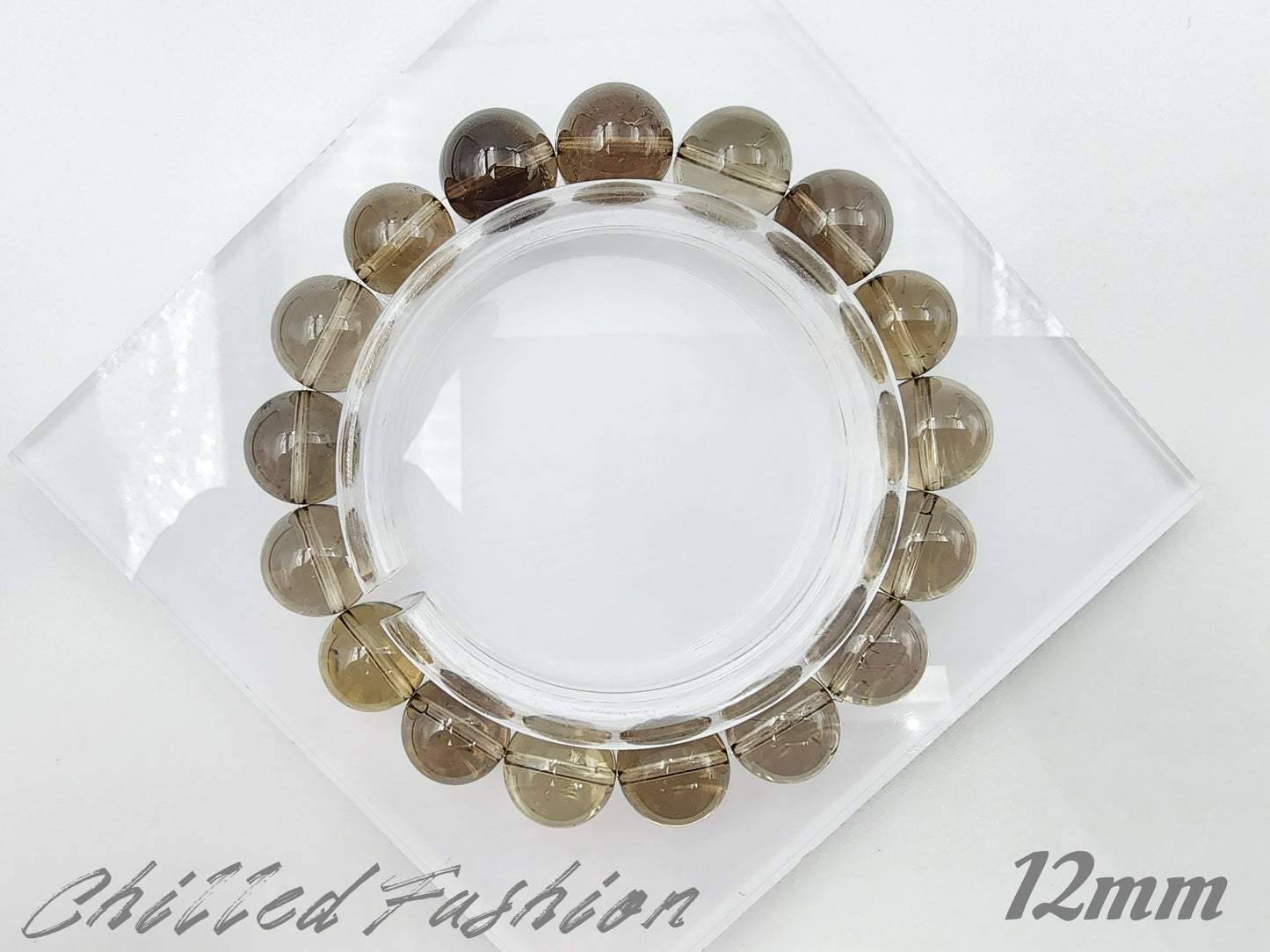 [Bracelet] Natural Smoky Quartz Bracelet