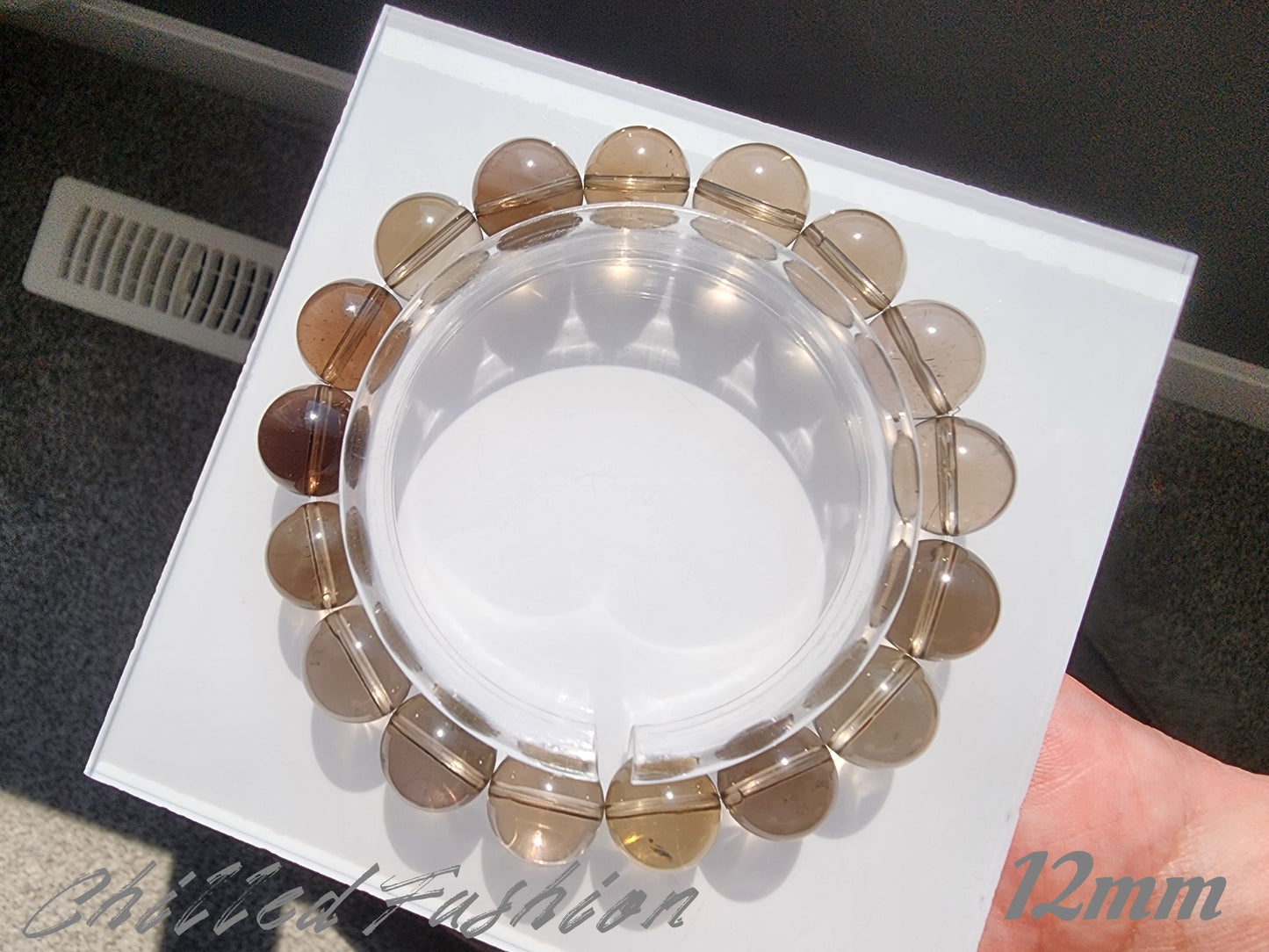 [Bracelet] Natural Smoky Quartz Bracelet