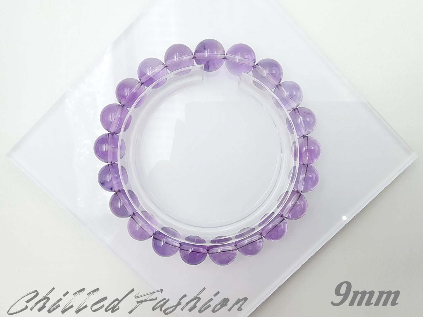 [Bracelet] Natural Brazilian Amethyst Bracelet