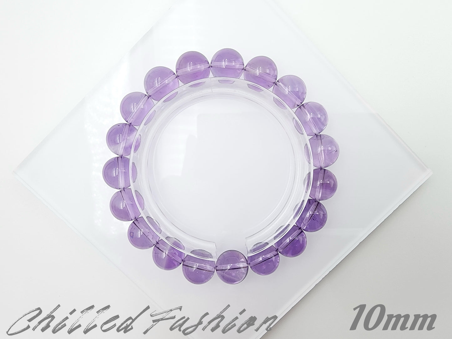 [Bracelet] Natural Brazilian Amethyst Bracelet