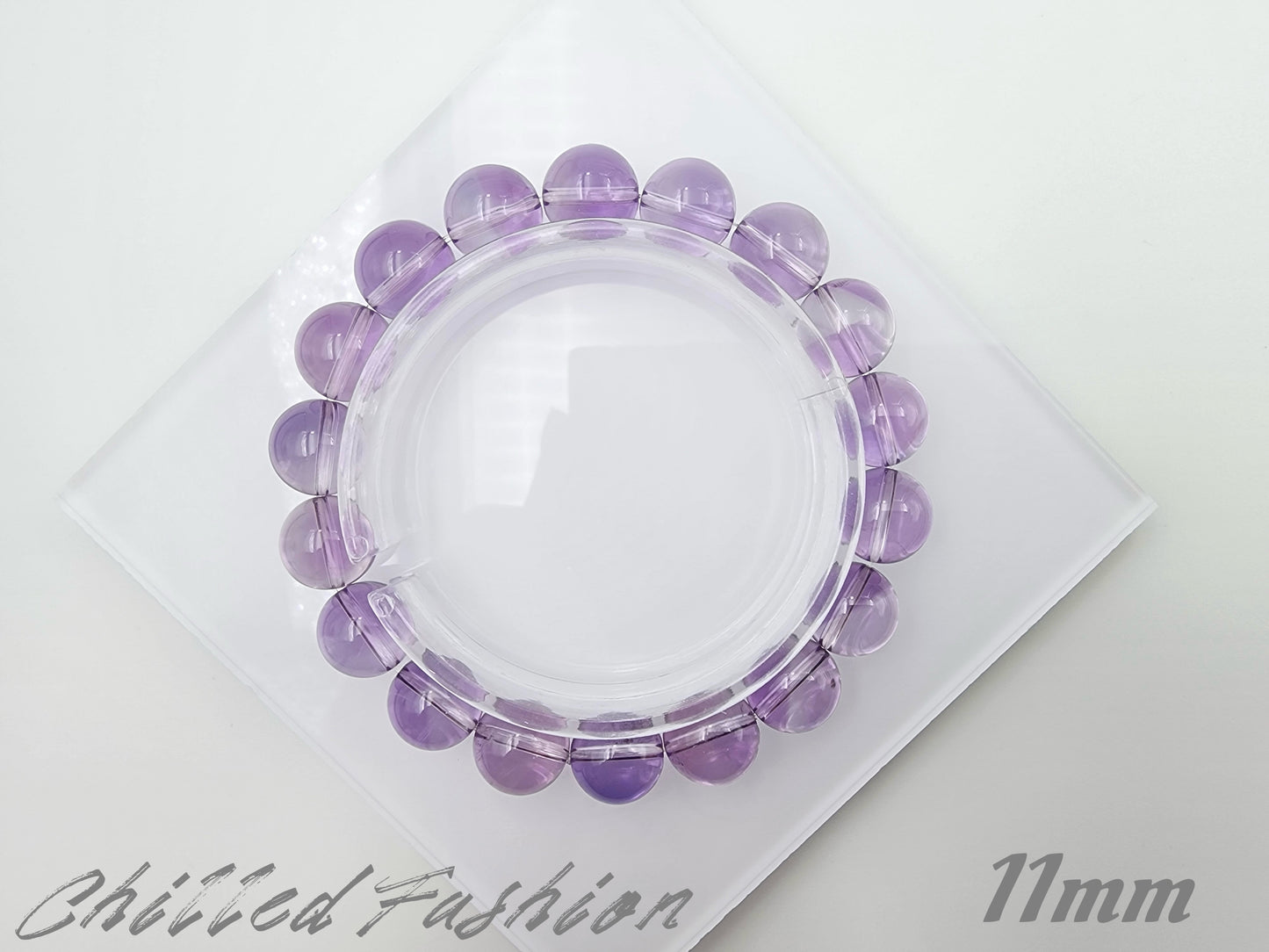 [Bracelet] Natural Brazilian Amethyst Bracelet