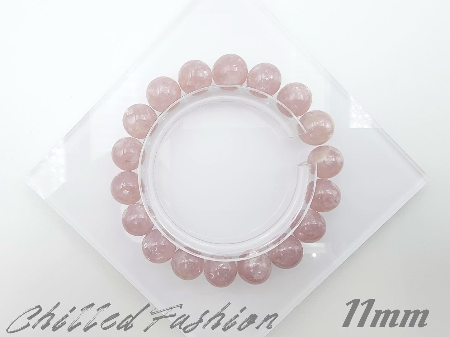 [Bracelet] Natural Pink Lepidolite Bracelet
