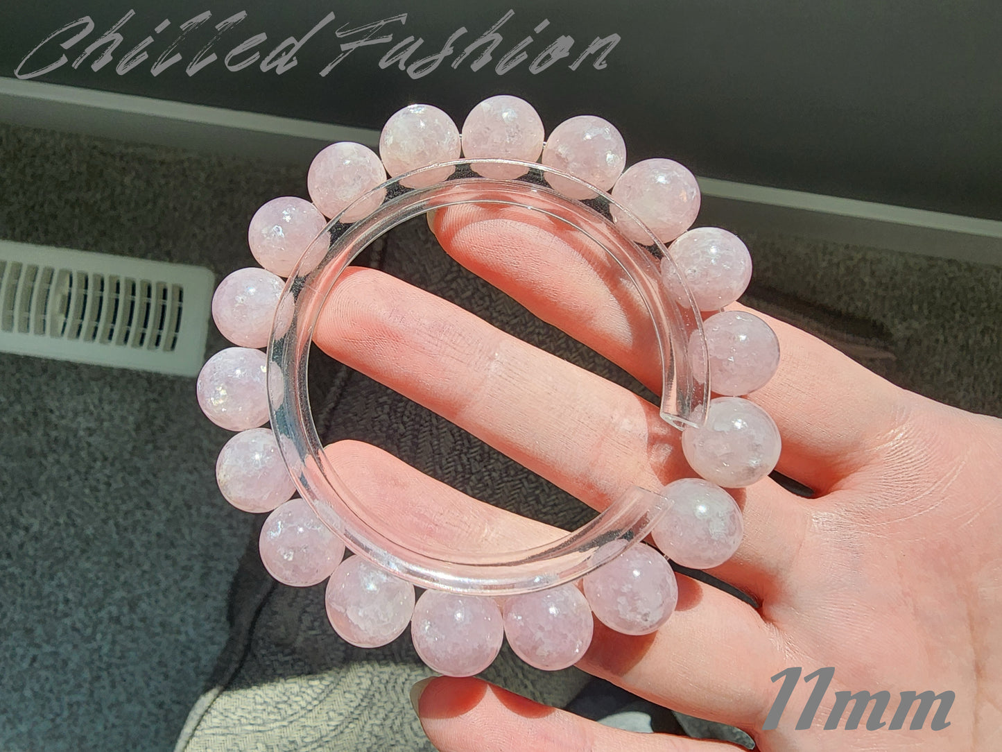 [Bracelet] Natural Pink Lepidolite Bracelet