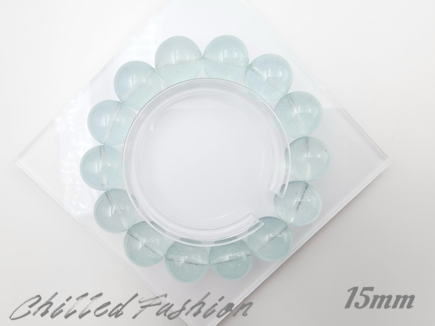 [Bracelet] Mint Green Aquamarine Bracelet