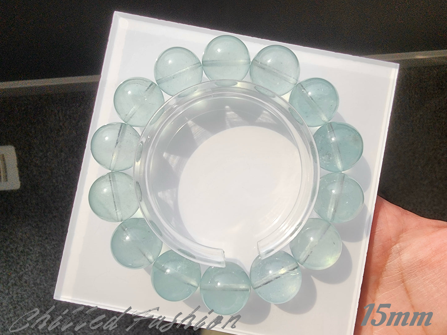 [Bracelet] Mint Green Aquamarine Bracelet