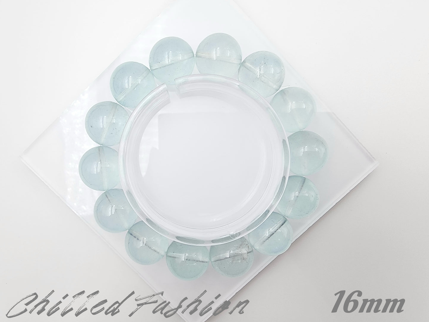 [Bracelet] Mint Green Aquamarine Bracelet