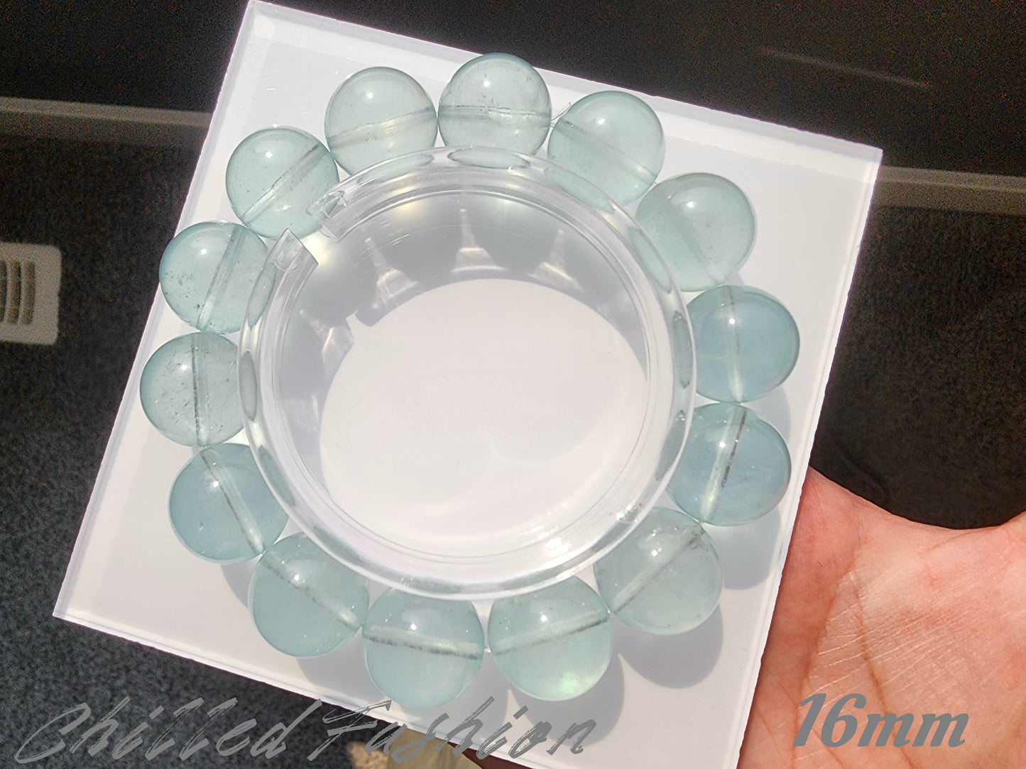 [Bracelet] Mint Green Aquamarine Bracelet