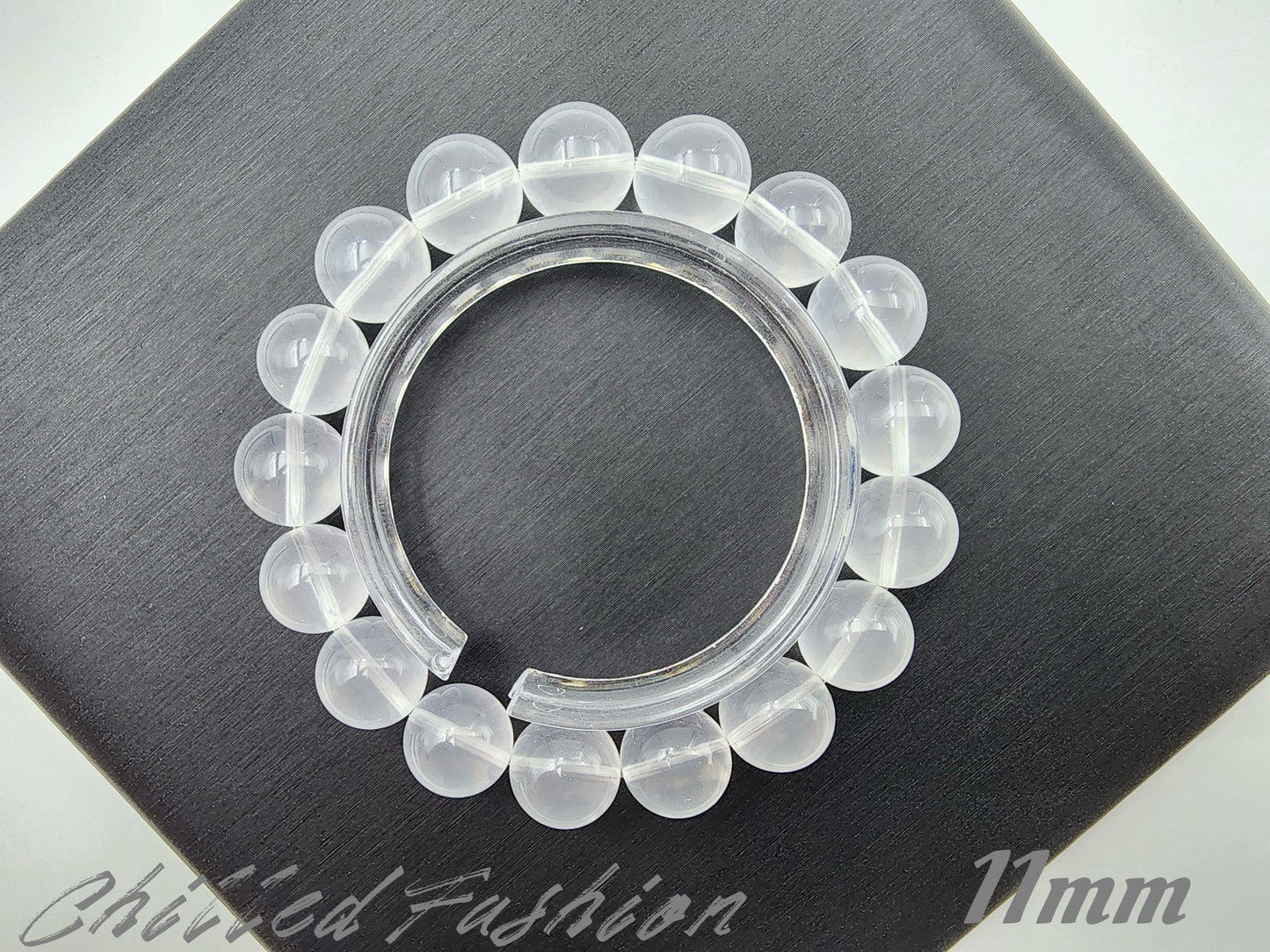 [Bracelet] Elegant Milky Quartz Bracelet