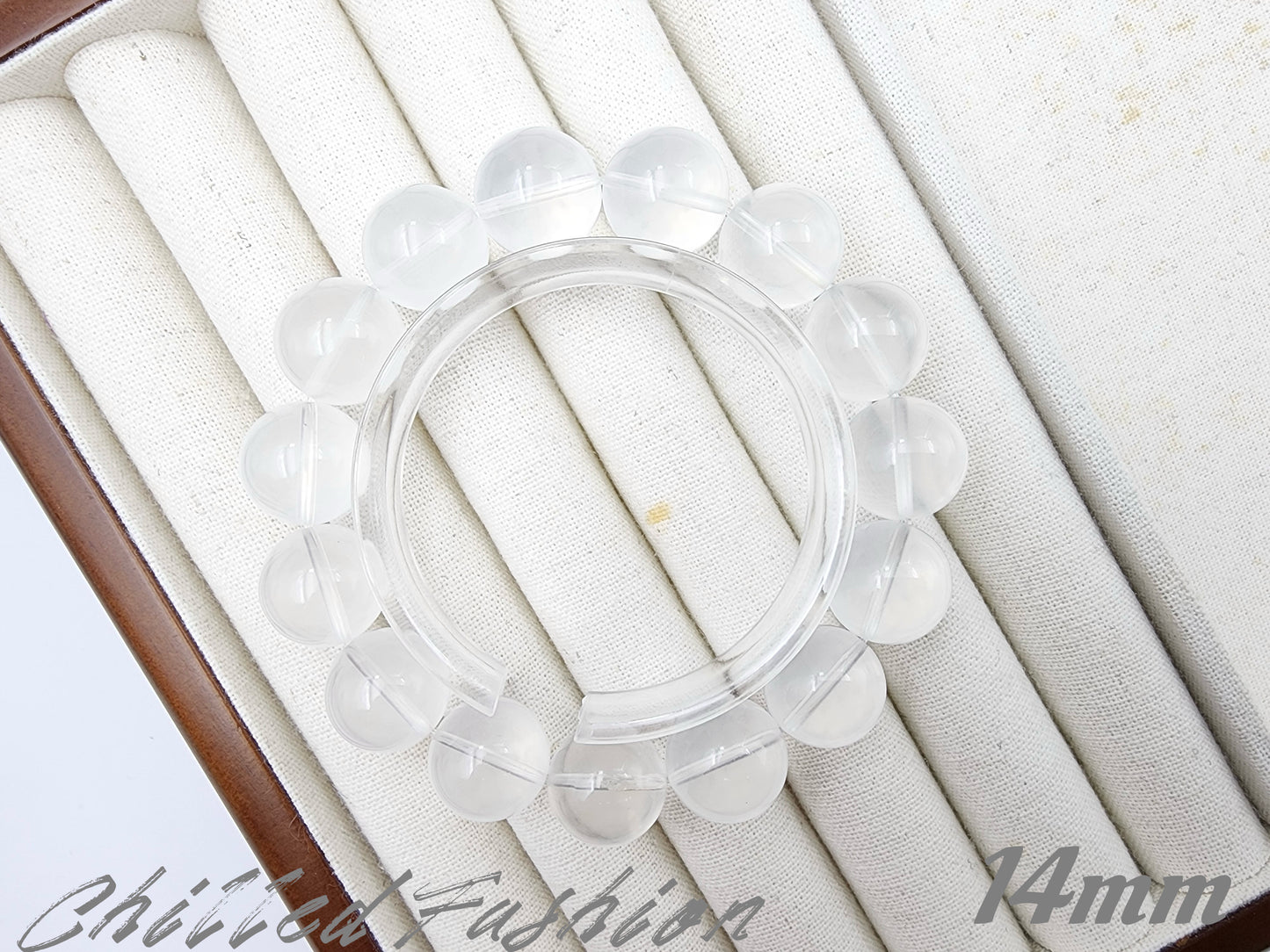 [Bracelet] Elegant Milky Quartz Bracelet