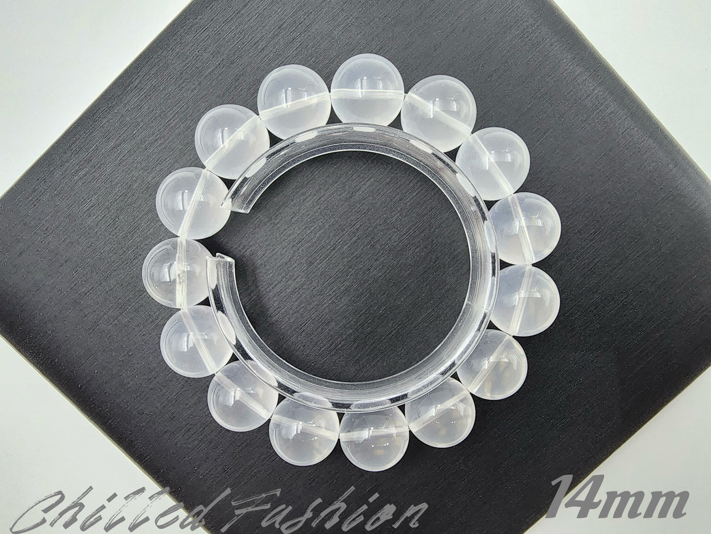 [Bracelet] Elegant Milky Quartz Bracelet