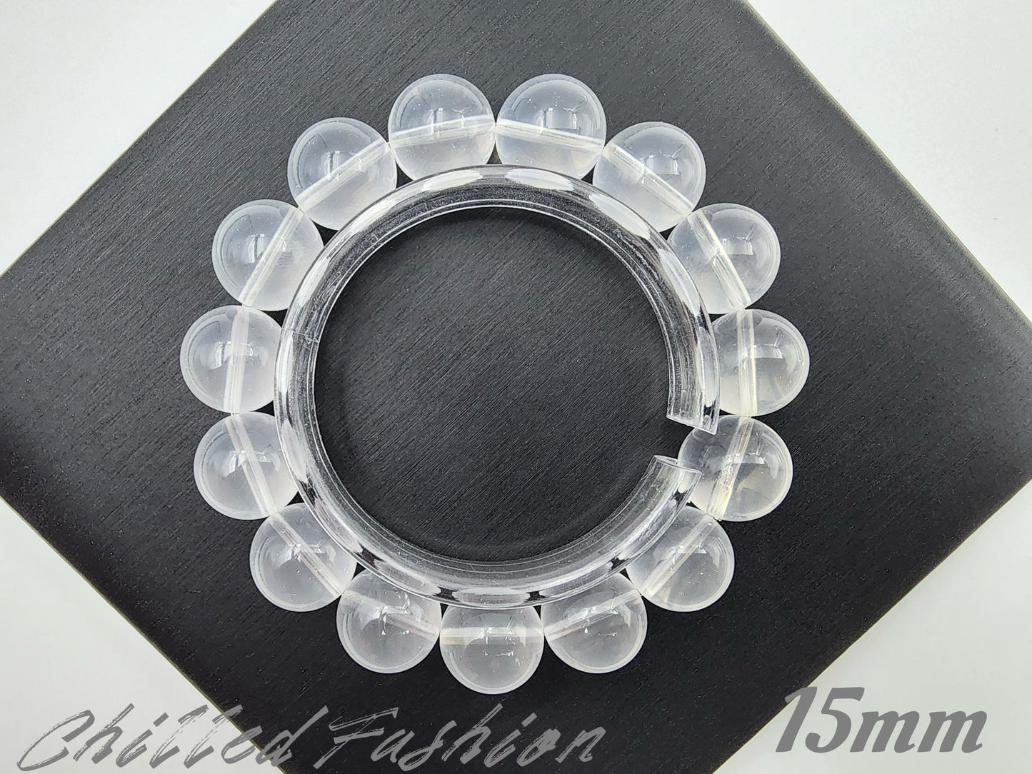 [Bracelet] Elegant Milky Quartz Bracelet