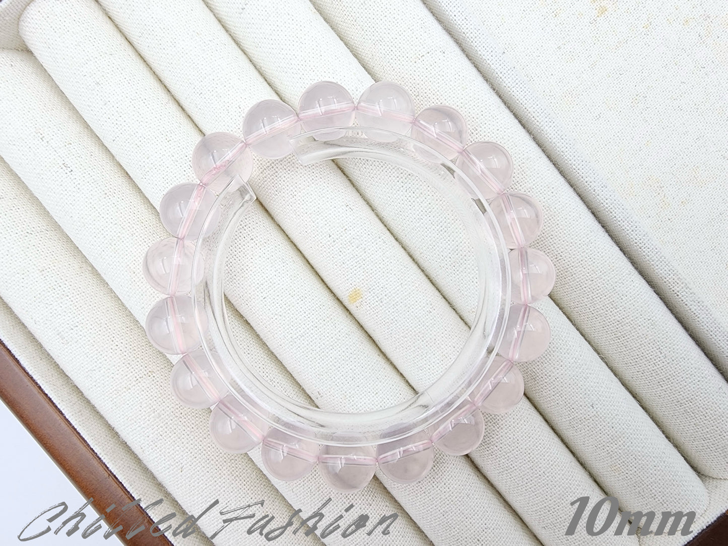 [Bracelet] Light Pink Mozambique Rose Quartz Bracelet